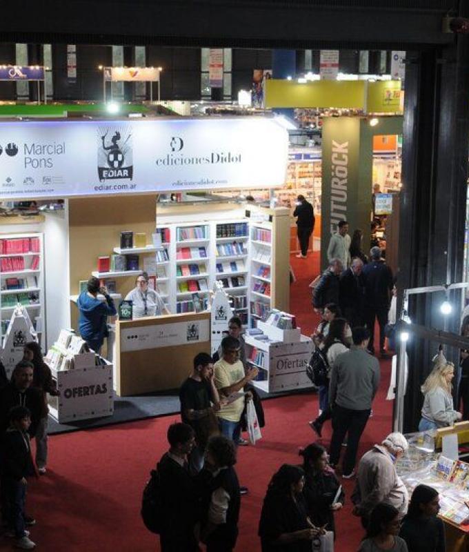 Die Internationale Buchmesse hat beschlossen, nicht aufzuhören | Das Anwesen La Rural ist von 14 bis 20 Uhr geöffnet.
