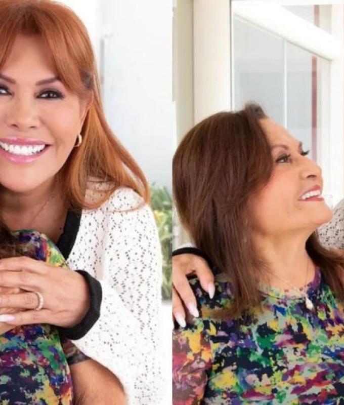 Magaly Medina führt ihren Fernseherfolg auf ihre Mutter Jesús Vela zurück: „Dank dieser weisen Frau bin ich, wer ich bin.“