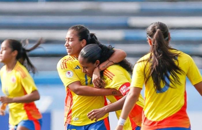 Positionstabelle der südamerikanischen U-20-Frauen 2024