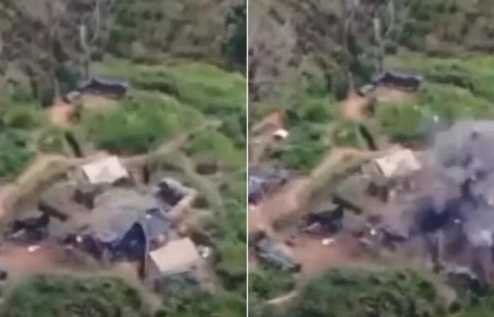 Video eines Artillerieangriffs auf Cauca: Dissidenten waren beim Mittagessen überrascht