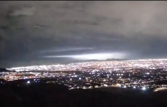 VIDEO | So war der Gewittersturm über Santiago in der Nacht: An diesem Donnerstag wird er sich wiederholen