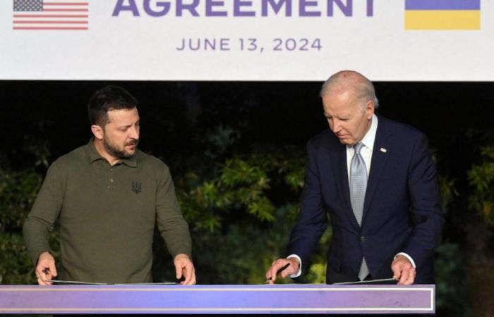 Worum geht es in dem Pakt zwischen Joe Biden und Wolodimir Selenskyj?