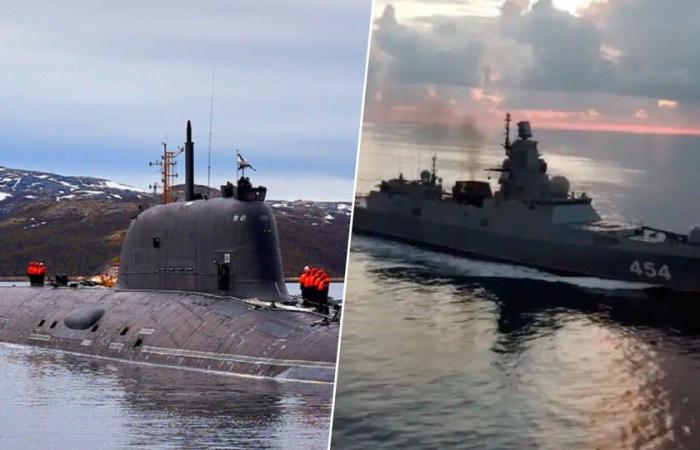 Ein russisches Atom-U-Boot und eine Fregatte liegen vor Kuba. Für alle Fälle bringen die USA Drohnen mit