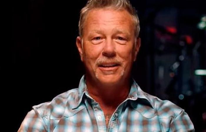James Hetfield (Metallica) weist auf die neue Band hin, die ihn „überrascht“ und „zum Lächeln gebracht“ hat