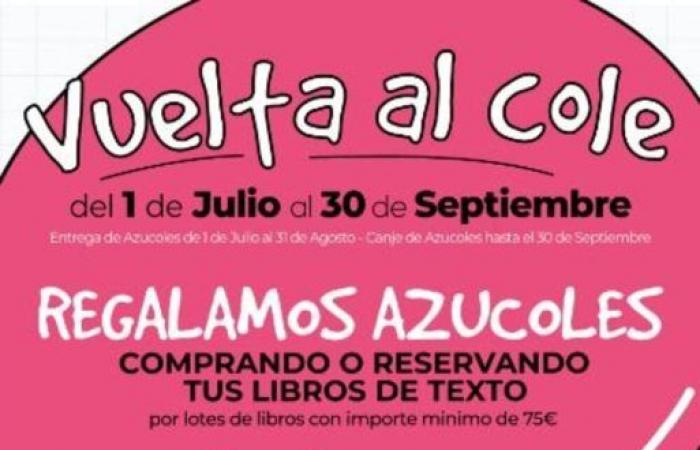 Azuqueca-Buchhandlungen helfen Familien bei „Zurück zur Schule“