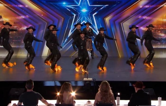 Eine argentinische Gruppe tanzte Feuer-Malambo bei America’s Got Talent und schaffte es bis ins Halbfinale
