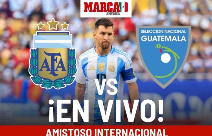 Argentinien gegen Guatemala LIVE. Messi und Lautaro machen den Kurs gut und gewinnen bereits gegen die Chapines