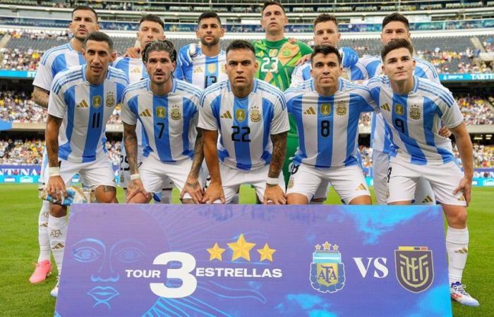 Die argentinische Nationalmannschaft spielt gegen Guatemala und mit Messi als Starter, bevor sie bei der Copa América 2024 debütiert