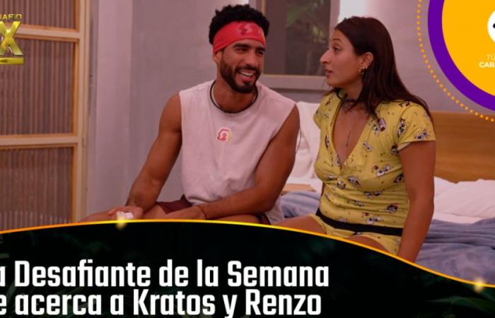 Renzo gibt dem Herausforderer der Woche trotz seiner Affäre mit Anamar eine Beinmassage