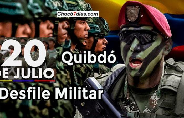 Die Militärparade am 20. Juli findet dieses Jahr in Quibdó statt