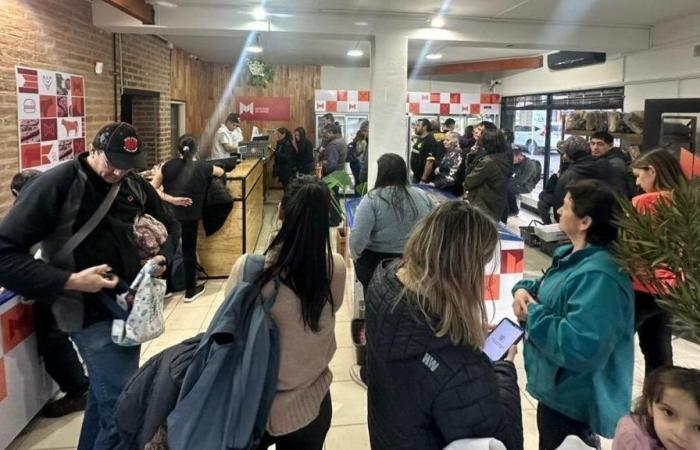 Die neue Metzgerei in Neuquén explodierte mit mehr als tausend Kunden innerhalb von zwei Tagen