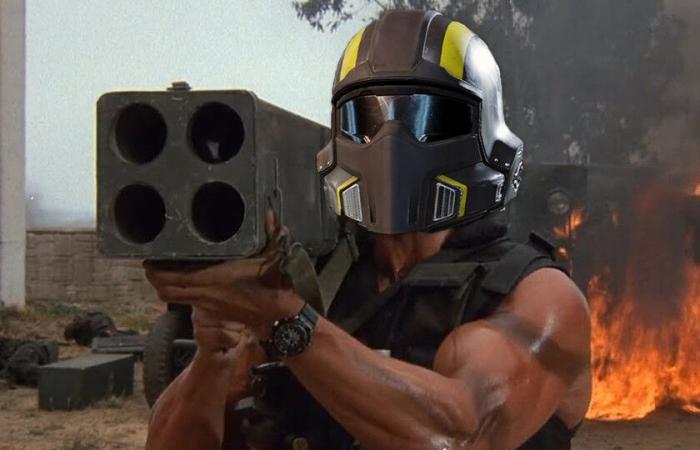 Helldivers 2 könnte einen neuen und brutalen Trick erhalten, der dem Film Commando von 1985 und einem der besten Memes von Phil Spencer entnommen ist