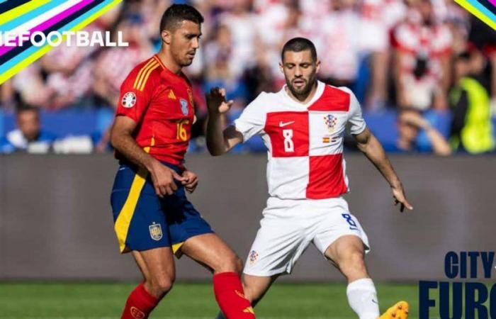 Das Stadttrio spielt beim Sieg Spaniens gegen Kroatien eine Rolle
