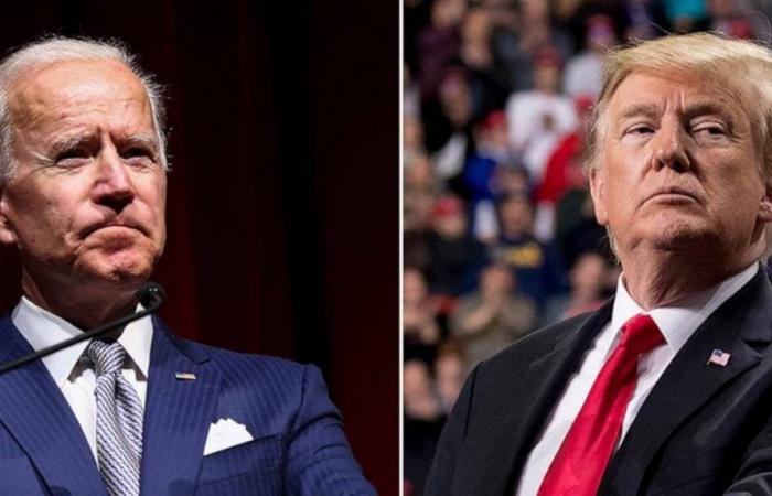 Donald Trump und Joe Biden bereiten sich auf die erste Präsidentendebatte vor