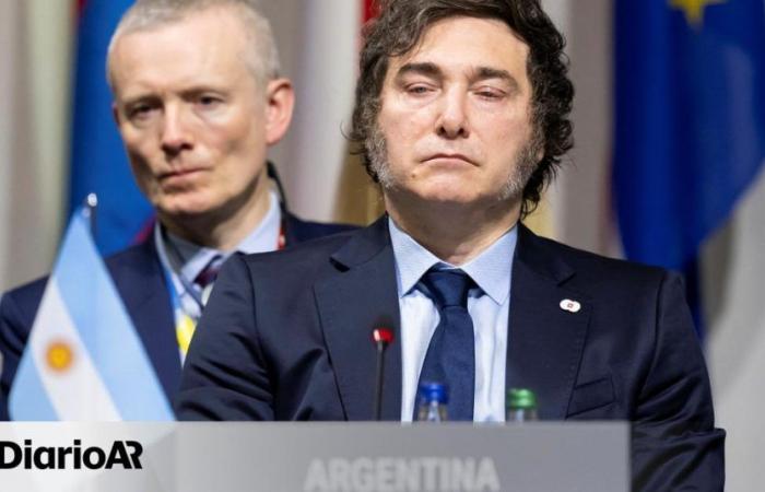 Milei beim Gipfel für die Ukraine: „Argentinien hat der Welt jahrzehntelang den Rücken gekehrt“