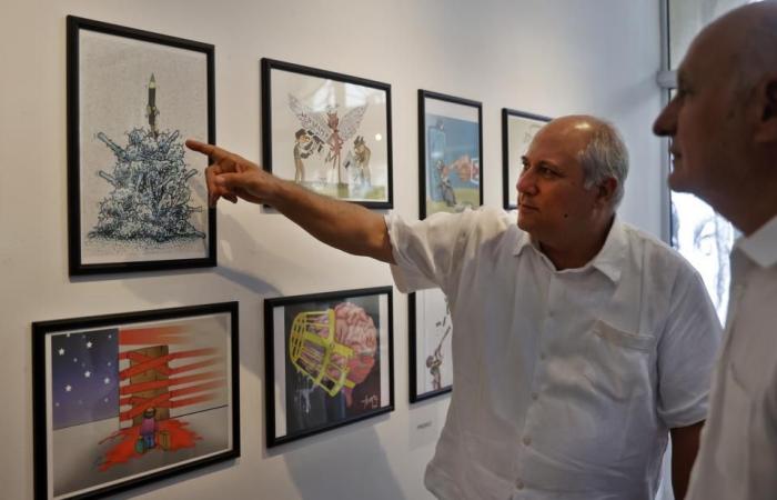 Die Biennale des politischen Humors beginnt in Havanna mit Karikaturen von Trump, Netanyahu und Milei