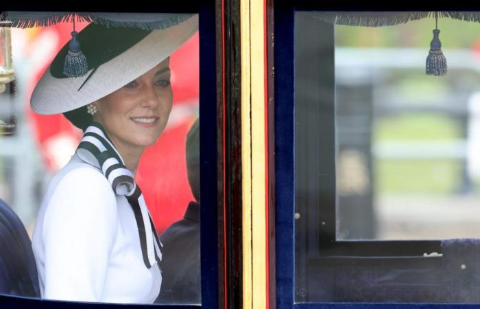 Kate Middleton, Prinzessin von Wales, tritt zum ersten Mal seit ihrer Krebsdiagnose öffentlich auf