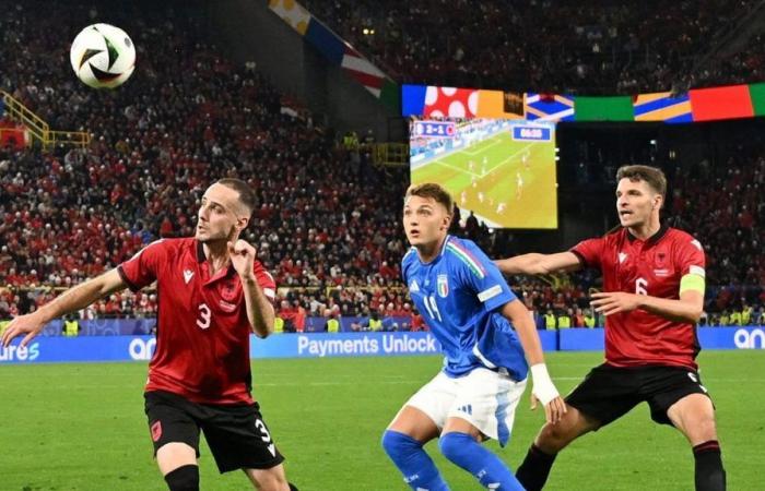 Mateo Retegui debütierte mit Italien im Europapokal beim 2:1-Sieg über Albanien