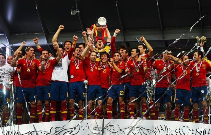 Wie viele Europapokale hat Spanien gewonnen und wann war das das letzte Mal?