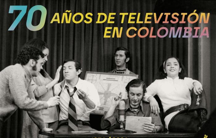Dies ist das digitale Buch, das die 70 Jahre Fernsehen in Kolumbien erzählt