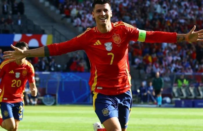 Morata, der König Spaniens im Europapokal: Neues Ziel, sieben Spieler in der Endphase dieses Turniers hinzuzufügen