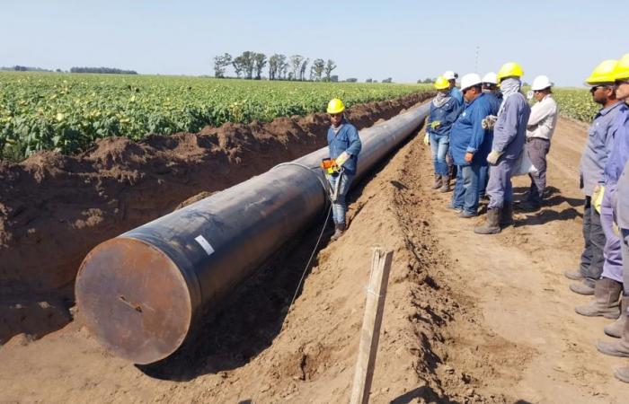 Die Arbeiten, die Javier Milei wegen Gasmangels eingestellt und dann wieder aufgenommen hat, werden im September abgeschlossen sein