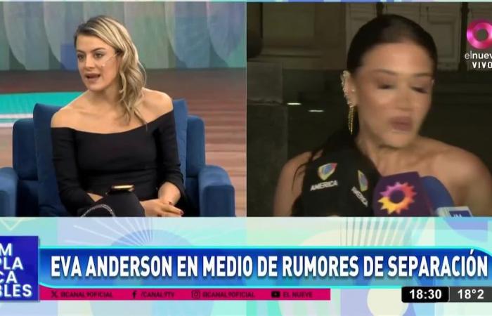 Evangelina Anderson sprach über den schlimmsten Moment von Martín Demichelis in River und über die Trennungsgerüchte