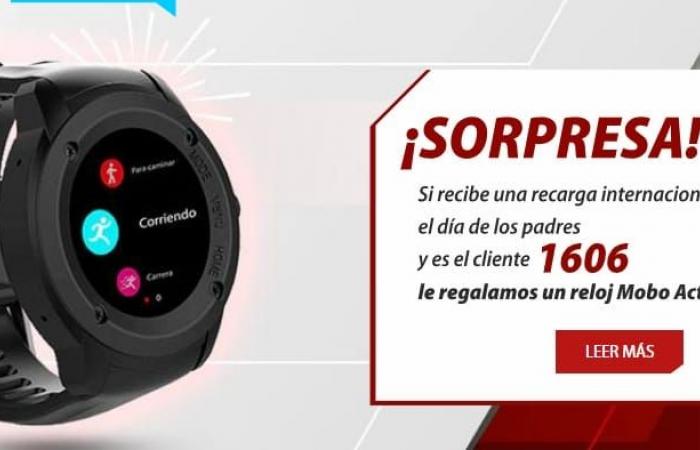 ETECSA startete Recharge mit einem Smartwatch-Preis. Das ist die Auslosung!
