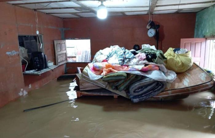 4.000 Menschen von Überschwemmungen in Chocó betroffen