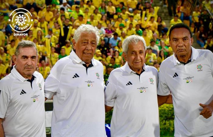 Die fünf historischen Spieler von Atlético Bucaramanga in ihren 75 Jahren