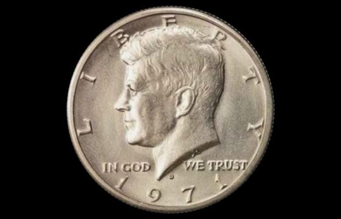 Sie geben dem Besitzer dieser 50-Cent-Münze 45.000 Dollar
