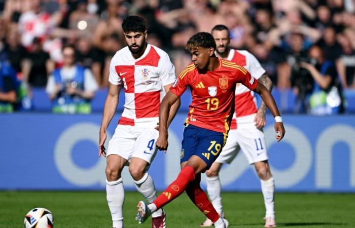 Lamine Yamal erzielte mit dem Spanien-Trikot beim Debüt gegen Kroatien einen historischen Double-Rekord im Europapokal