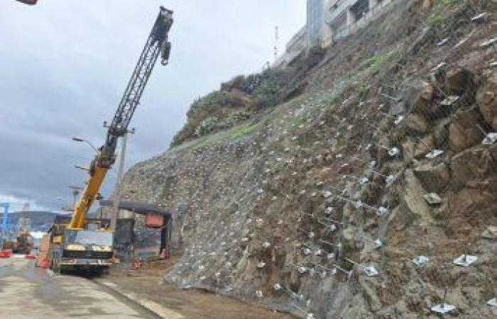 MOP schließt Schutzarbeiten an der Avenida Altamirano ab