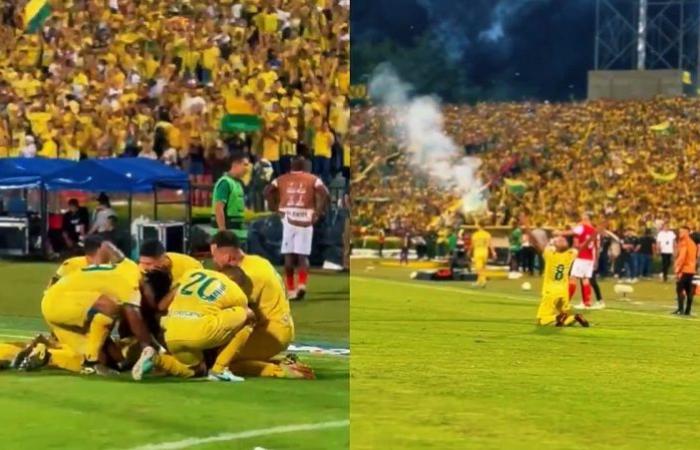 Bucaramanga feiert seine erste Liga