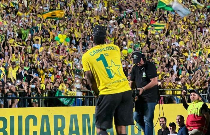 Die schöne Stadt ist schockiert, Atlético Bucaramanga nach dem Sieg im kolumbianischen Fußballfinale zu empfangen