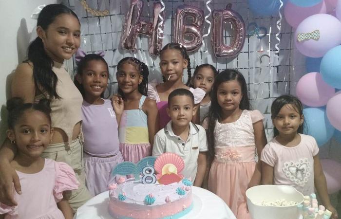 Chiquilla feiert ihren Geburtstag in Riohacha