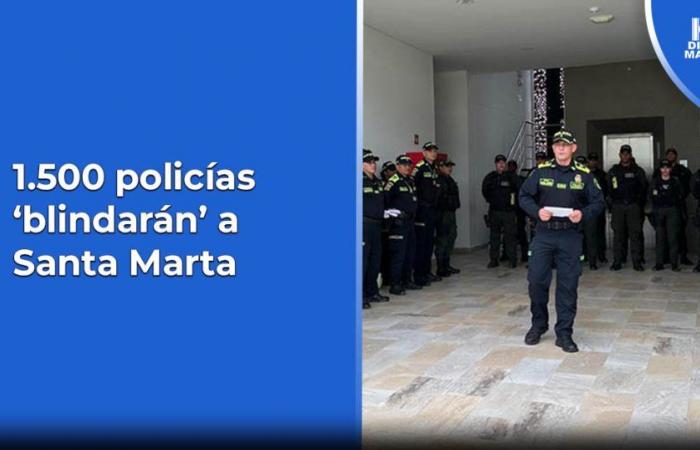 1.500 Polizisten werden Santa Marta „beschützen“.