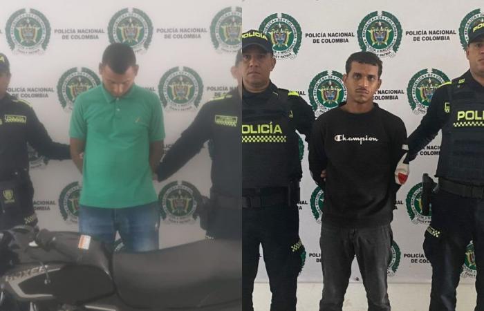 In Riohacha wurden zwei Personen wegen der Annahme und des Handels mit Betäubungsmitteln festgenommen