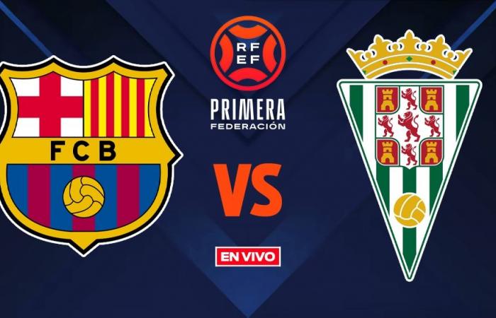 Barça Atlétic vs. Córdoba LIVE ONLINE Promotion Playoff Erstes Verbandsfinale Hinspiel
