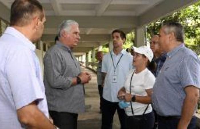 Der kubanische Präsident besichtigt Viertel und Produktionszentren in Havanna (+Post) – Escambray