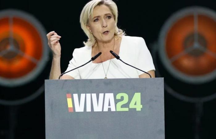Le Pen kündigte an, dass sie mit Macron zusammenarbeiten werde, falls ihre Partei die Parlamentswahlen in Frankreich gewinnen sollte: „Ich strebe kein institutionelles Chaos an“