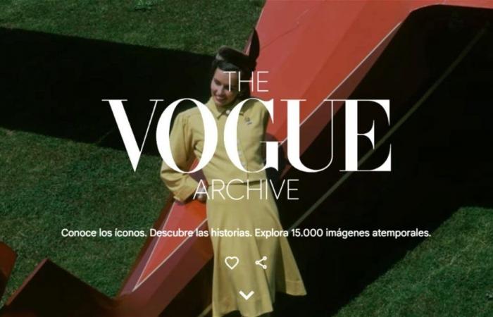 Gemeinsam mit Google und Vogue können Sie die Geschichte des legendären Magazins anhand von 15.000 Bildern erkunden