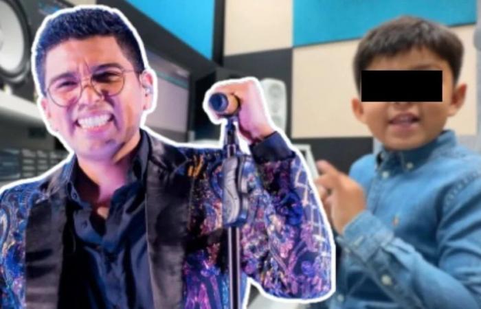 Christian Yaipén zeigt das Talent seines kleinen Sohnes beim Musikmachen: „Stolz auf dich“