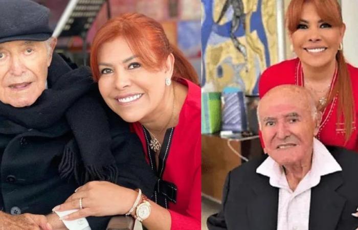 Magaly Medina besuchte ihren Vater am Vatertag auf dem Friedhof: „Wir vermissen dich“