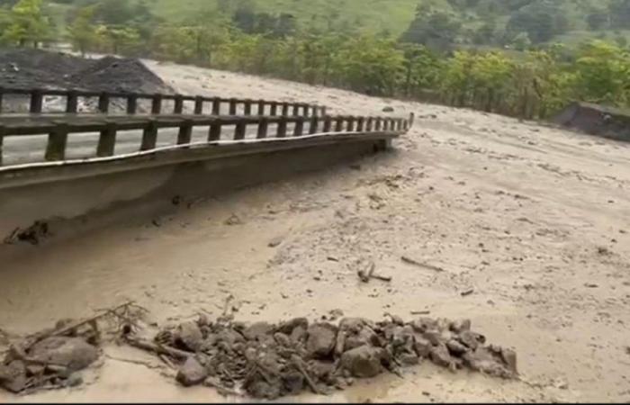 7.000 Menschen sind vom Fall von Puente Largo Antioquia betroffen