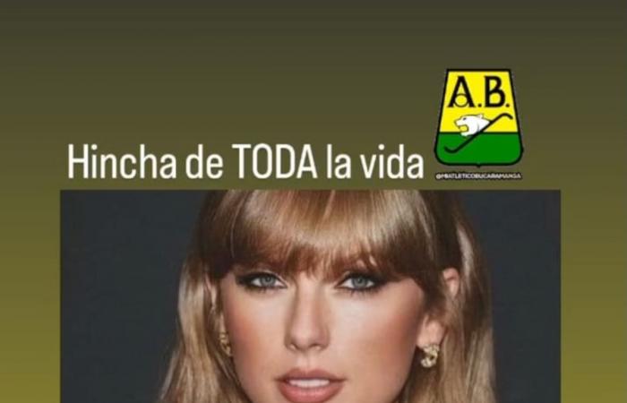 Taylor Swift wird zum unerwarteten Protagonisten beim Sieg von Atlético Bucaramanga