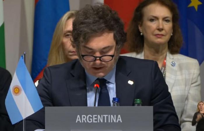 Javier Milei, beim Friedensgipfel in der Ukraine: Es gibt ein neues Argentinien