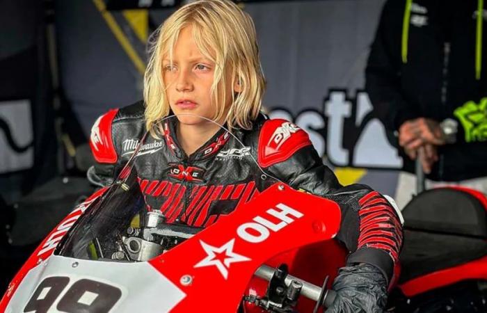Drama im Motorradsport: Der 9-jährige argentinische Pilot Lorenzo Somaschini erlitt bei einem Rennen in Brasilien einen schweren Unfall