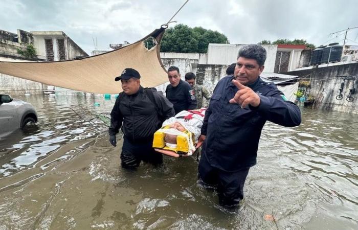 La Jornada – Heftiger Regen überrascht Chetumal