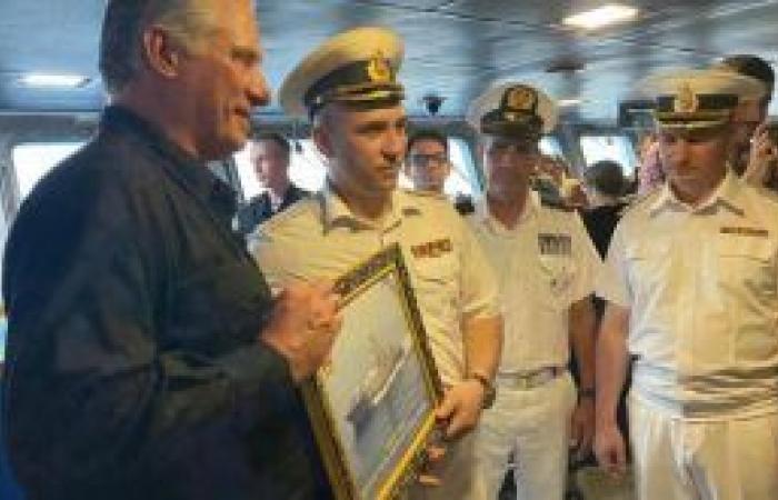Der kubanische Präsident besucht die russische Fregatte, die im Hafen von Havanna liegt (+Video) – Escambray